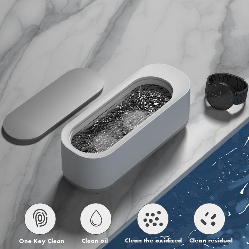 UltraClean Pro: High-Frequency Ultrasonic Cleaner for Jewelry, Glasses, Watches, and Dentures