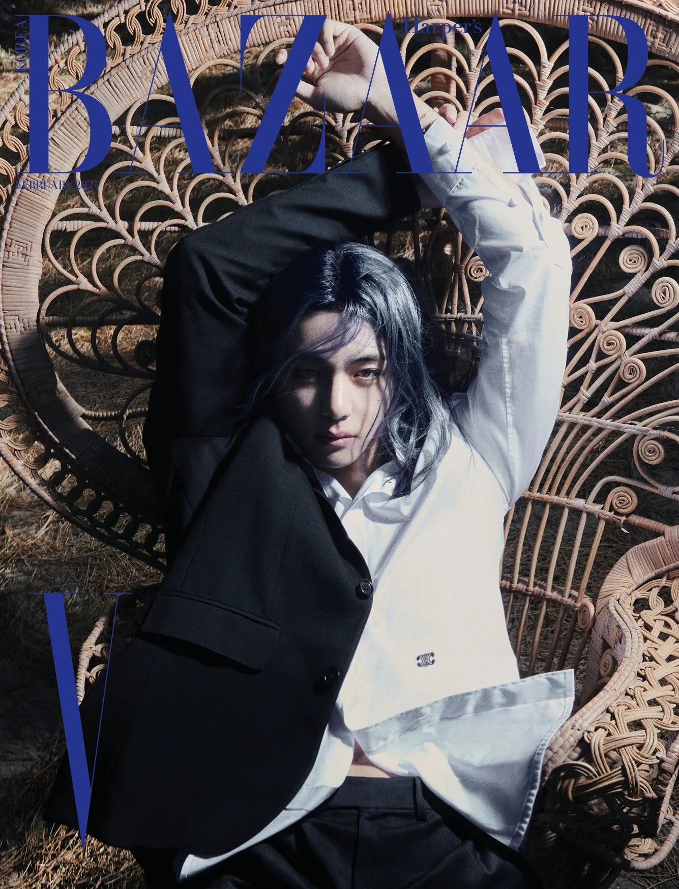 Harper's Bazaar Korea February 2024 | BTS V Cover