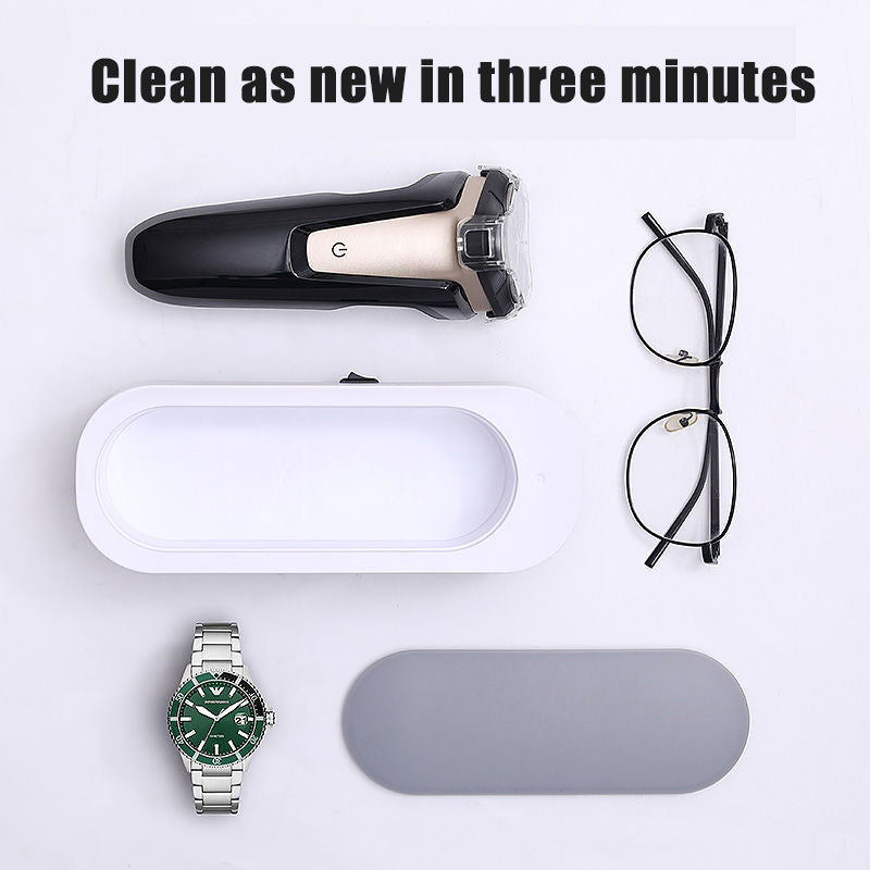 UltraClean Pro: High-Frequency Ultrasonic Cleaner for Jewelry, Glasses, Watches, and Dentures