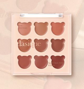 DASIQUE MOOD PAINTING LIP & CHEEK COLOR PALETTE (6 Colors)