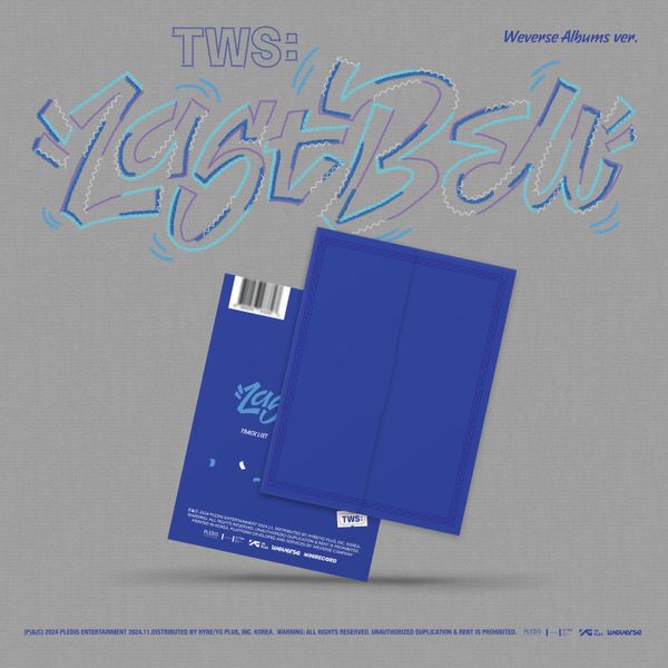 TWS | Last Bell (1st Single Album) Weverse Albums ver.