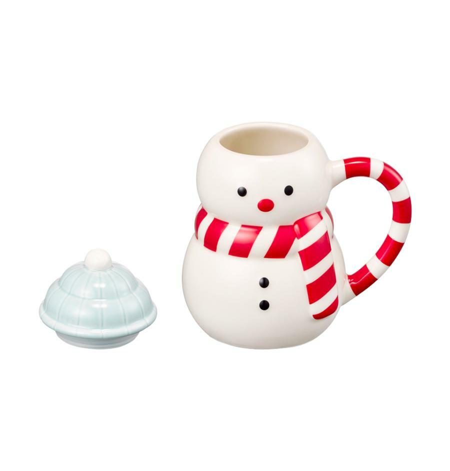 Starbucks Korea HolidayFriends Snowman Lid Mug 355ml