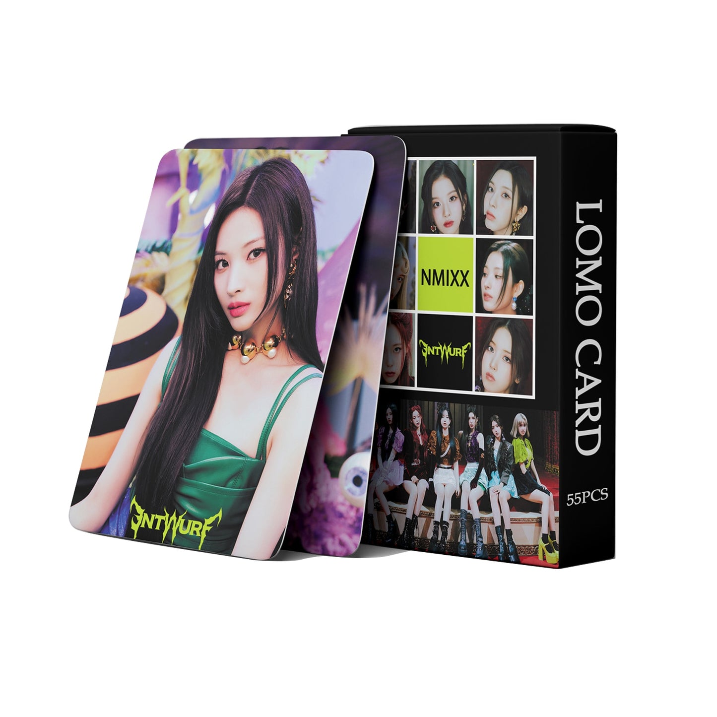 NMIXX | ENTWURF, EXPÉRGO, AD MARE Photo Card Sets - 55 pcs each pack & Sticker Pack - 100 pcs