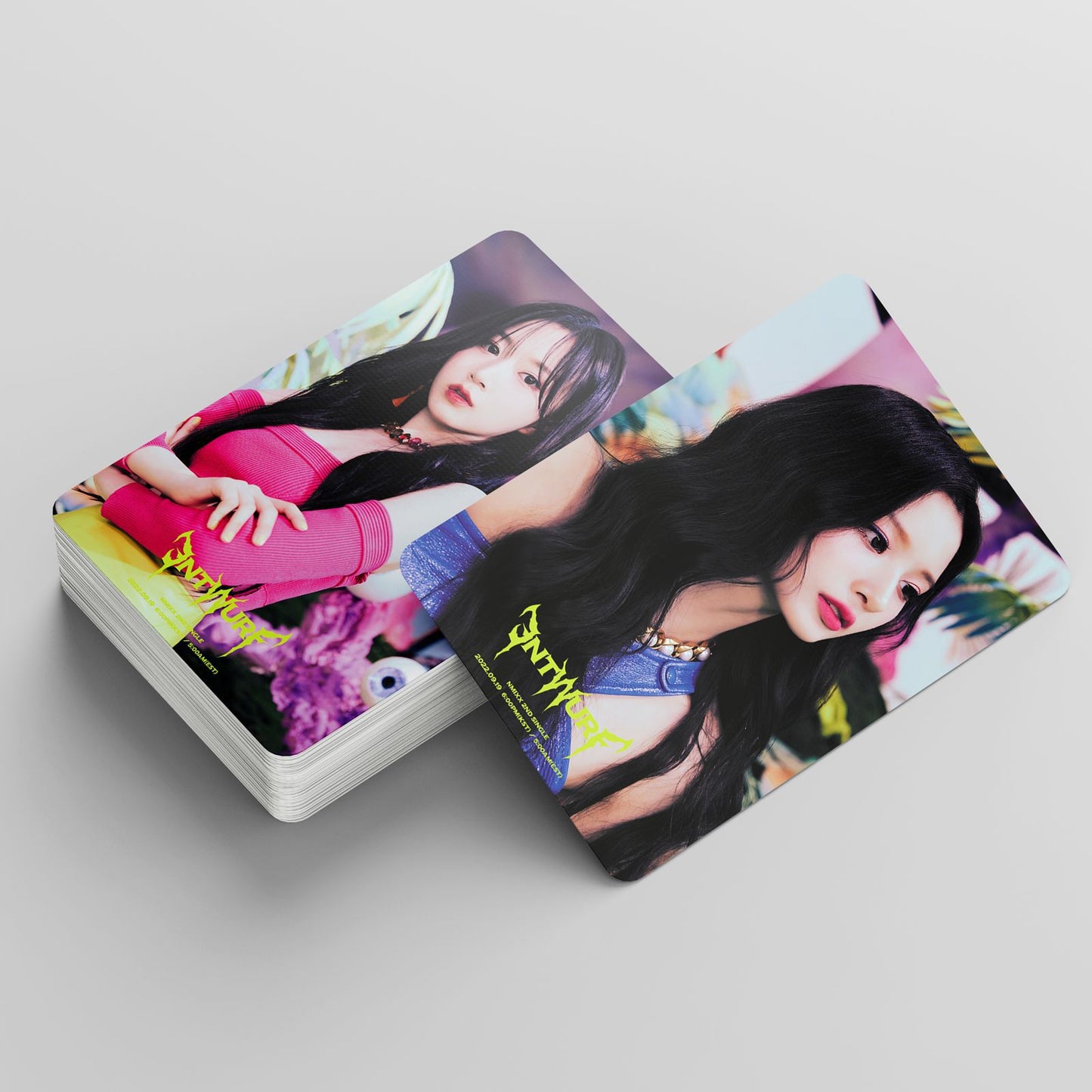 NMIXX | ENTWURF, EXPÉRGO, AD MARE Photo Card Sets - 55 pcs each pack & Sticker Pack - 100 pcs