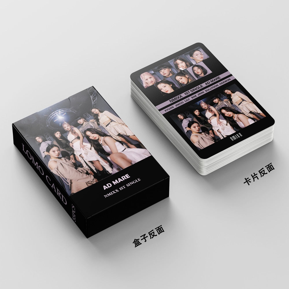 NMIXX | ENTWURF, EXPÉRGO, AD MARE Photo Card Sets - 55 pcs each pack & Sticker Pack - 100 pcs