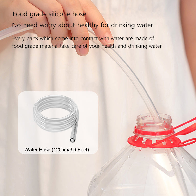 SmartFlow: Rechargeable Electric Water Dispenser for Desks - Automatic Gallon Bottle Pump