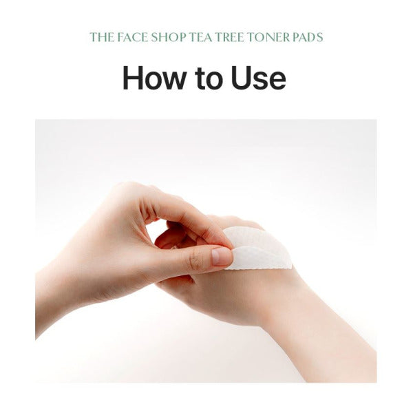 THE FACE SHOP Tea Tree Toner Pads 150ml (70 Sheets)