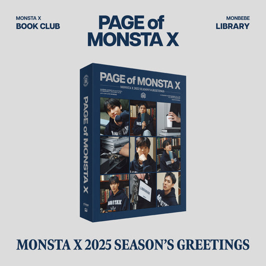 (PRE-ORDER) MONSTA X 2025 SEASON'S GREETINGS (PAGE of MONSTA X)