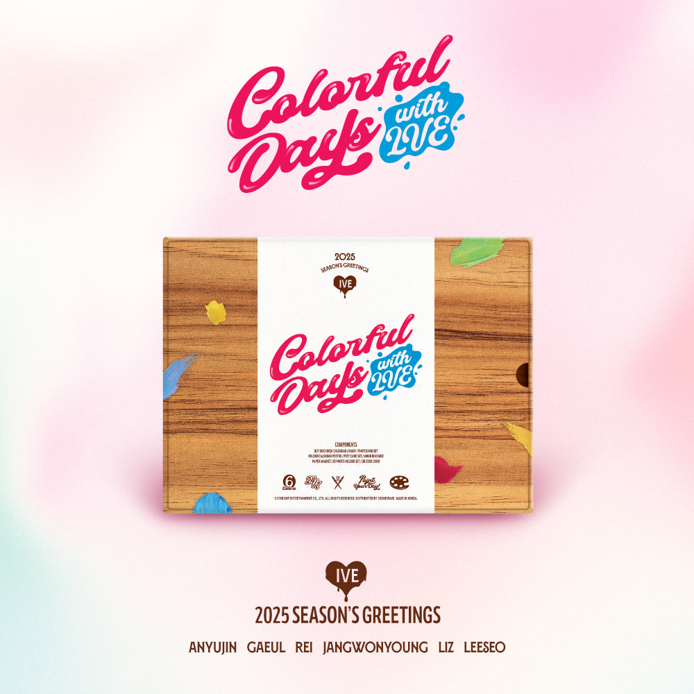 (PRE-ORDER) IVE 2025 SEASON'S GREETINGS (Colorful Days with IVE)