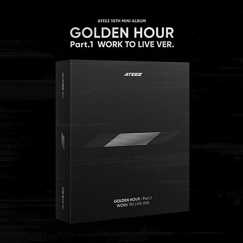 ATEEZ | GOLDEN HOUR : Part.1 (10th Mini Album) WORK TO LIVE ver.