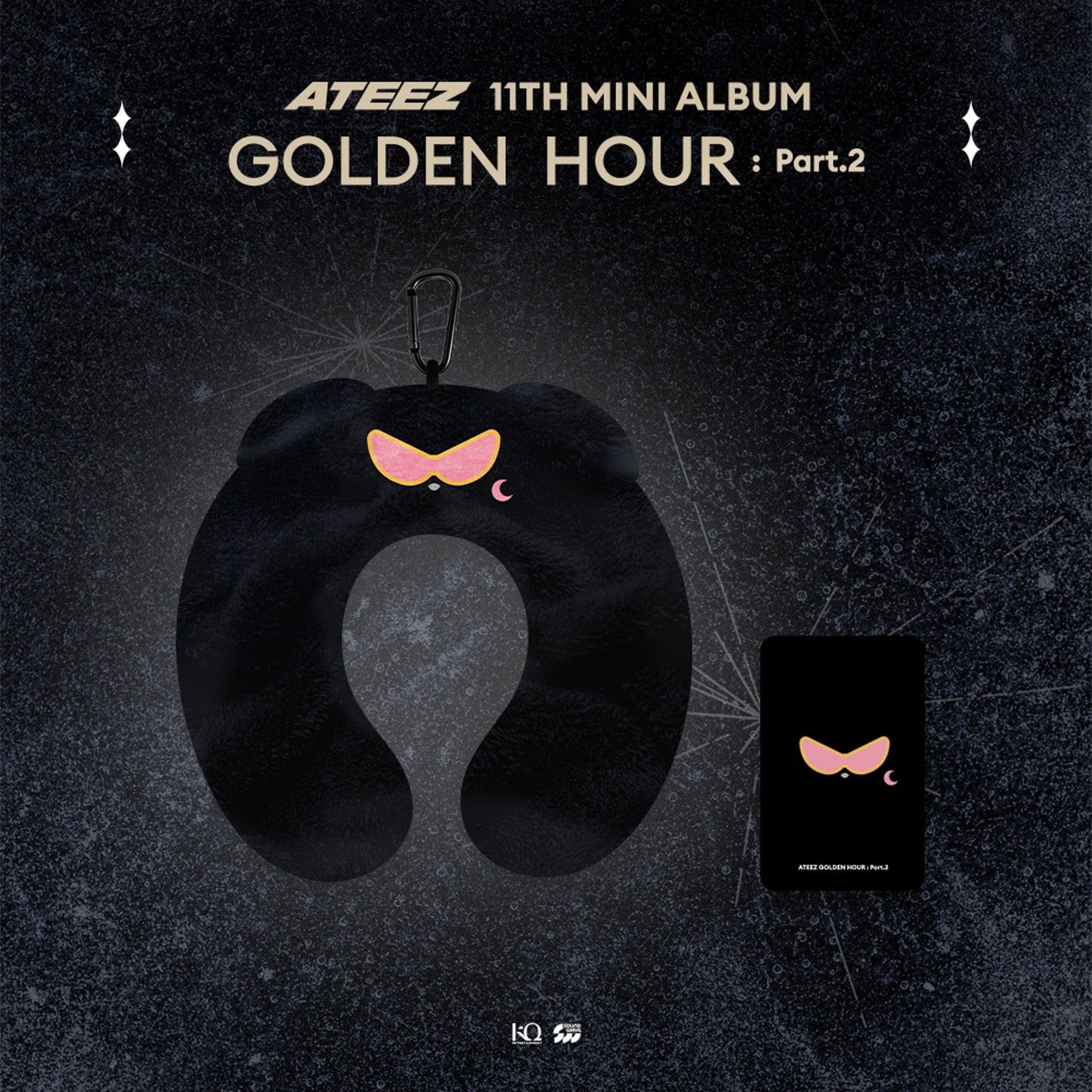 (PRE-ORDER) ATEEZ GOLDEN HOUR : Part.2 POP-UP OFFICIAL MD (Mito NECK PILLOW)