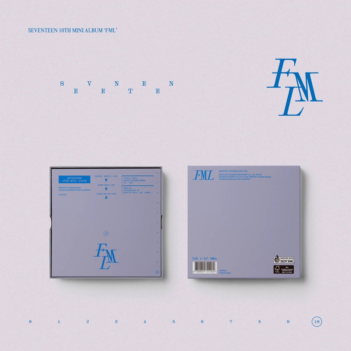 SEVENTEEN 10th Mini Album | FML (Deluxe ver.)