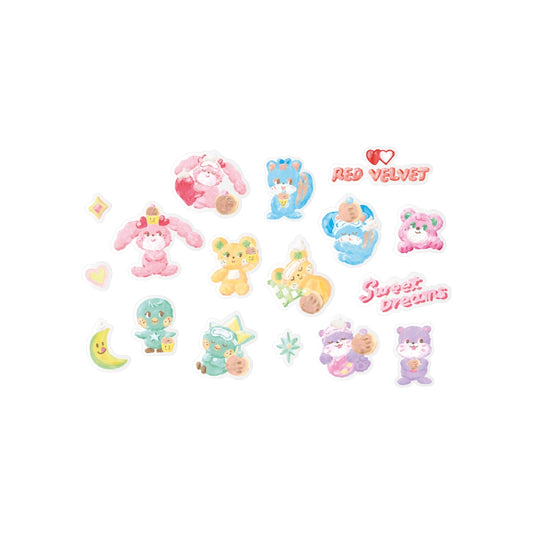 (PRE-ORDER) Red Velvet (Sweet Dreams) POP-UP STORE MD Epoxy Sticker Set