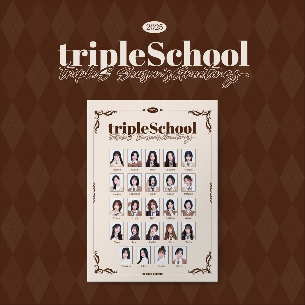 (PRE-ORDER) tripleS 2025 SEASON'S GREETINGS (tripleSchool)