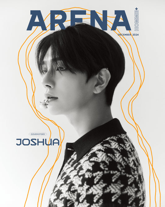 (PRE-ORDER) ARENA HOMME+ Korea December 2024 | SEVENTEEN JOSHUA Cover