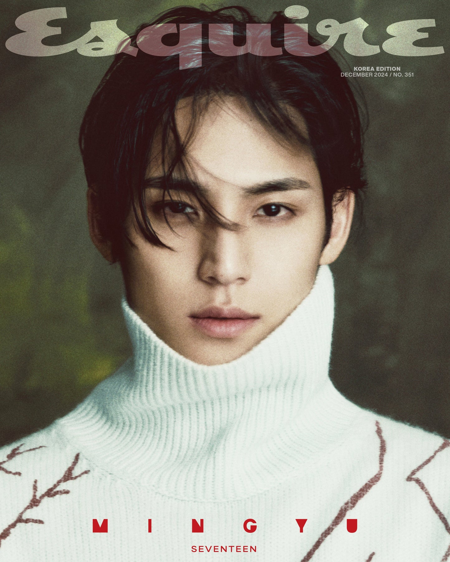 (PRE-ORDER) ESQUIRE Korea December 2024 | SEVENTEEN MINGYU Cover