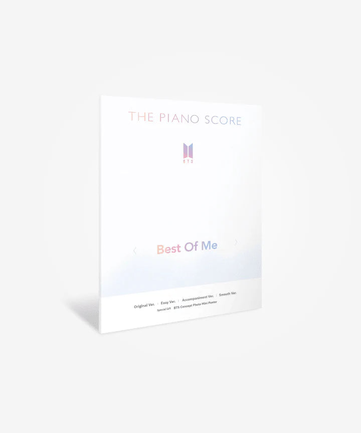 (PRE-ORDER) BTS | THE PIANO SCORE : Best Of Me