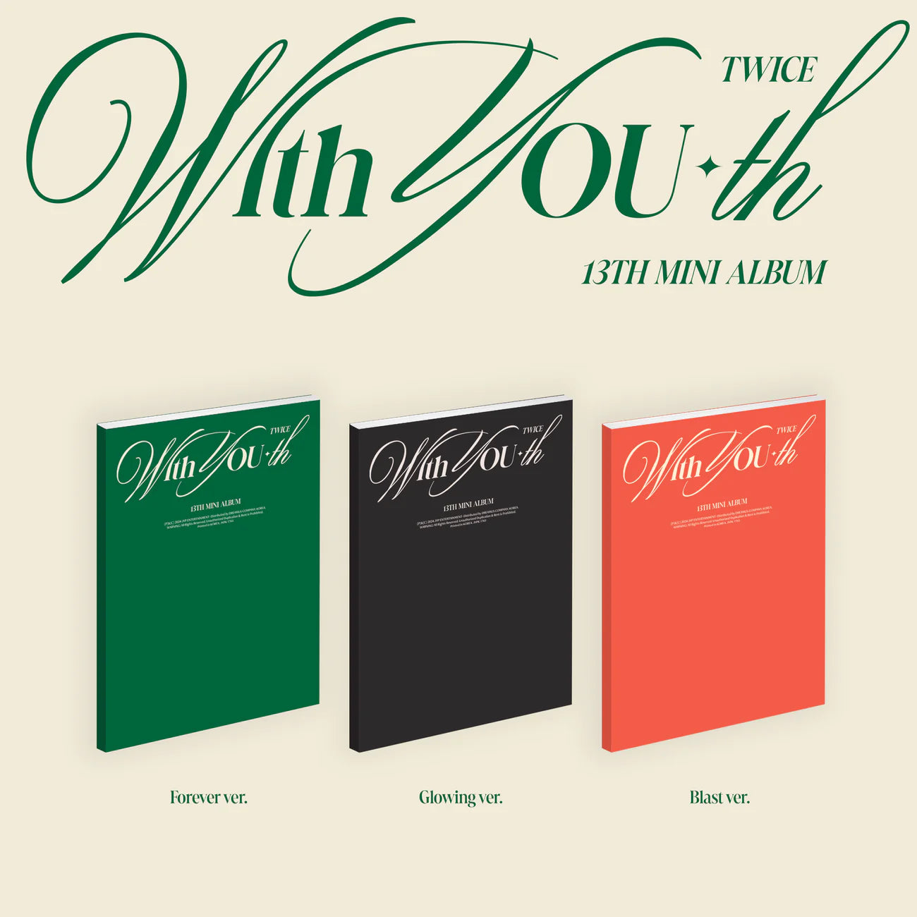 TWICE | With YOU-th (13th Mini Album)