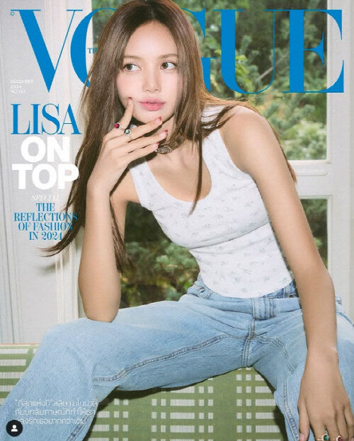 (PRE-ORDER) Vogue Thailand December 2024 | BLACKPINK LISA Cover