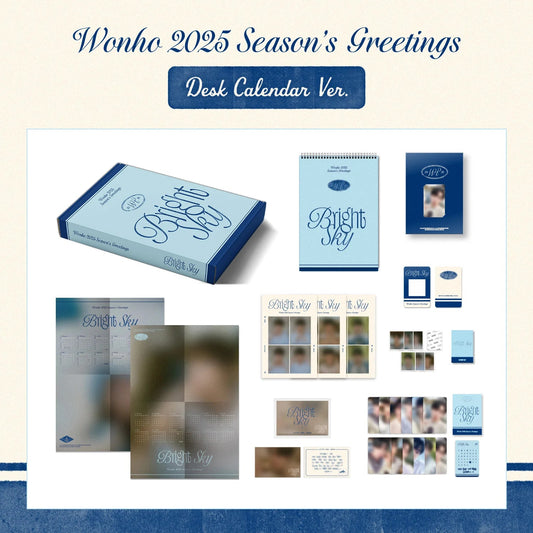 (PRE-ORDER) WONHO 2025 SEASON'S GREETINGS (BRIGHT SKY)