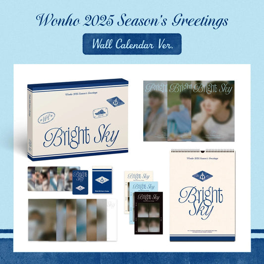 (PRE-ORDER) WONHO 2025 SEASON'S GREETINGS (BRIGHT SKY)