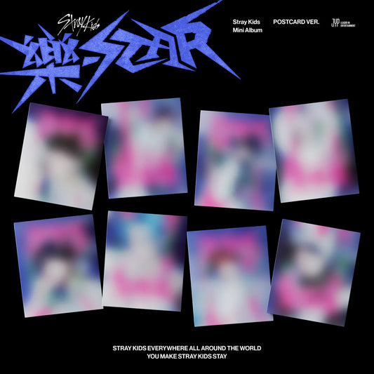 STRAY KIDS | ROCK-STAR (Mini Album) Postcard ver. (Random)
