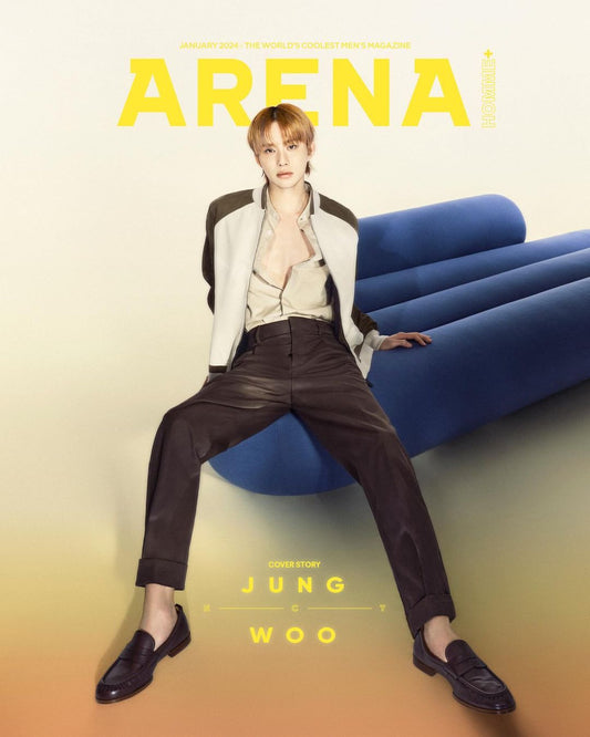 Arena Homme+ January 2024 | NCT Jungwoo Cover