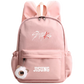 STRAY KIDS | Bunny-Eared School Bag for Loyal STAYs - Boost Your School Vibes with Cute Rabbit Ears: Choose Your Bias & Hop Happily to Class!