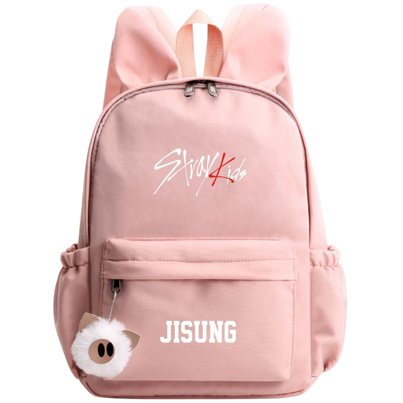 STRAY KIDS | Bunny-Eared School Bag for Loyal STAYs - Boost Your School Vibes with Cute Rabbit Ears: Choose Your Bias & Hop Happily to Class!