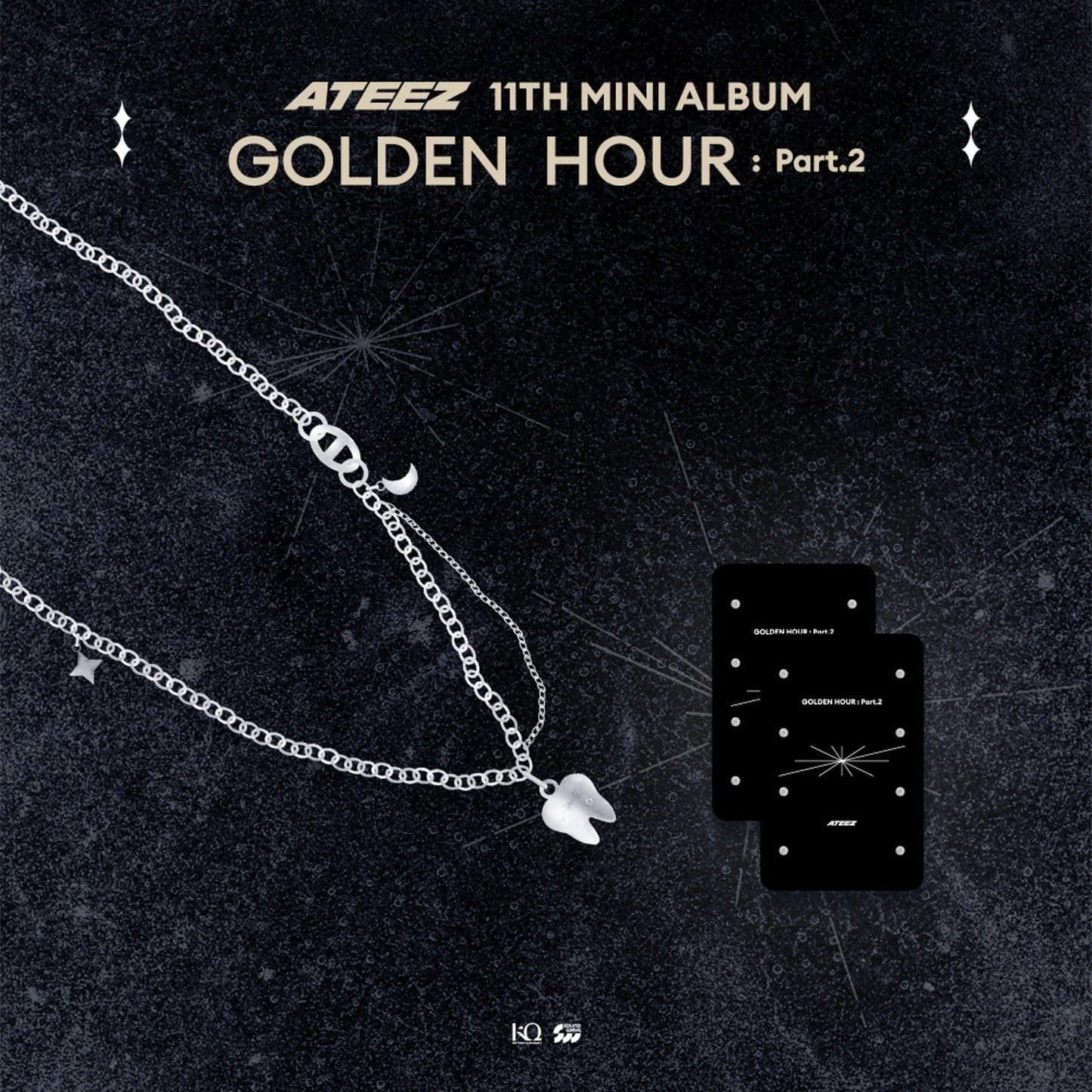 (PRE-ORDER) ATEEZ GOLDEN HOUR : Part.2 POP-UP OFFICIAL MD (NECKLACE)