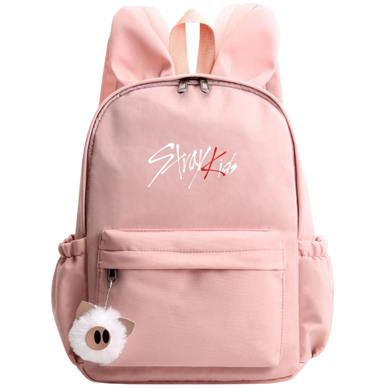 STRAY KIDS | Bunny-Eared School Bag for Loyal STAYs - Boost Your School Vibes with Cute Rabbit Ears: Choose Your Bias & Hop Happily to Class!