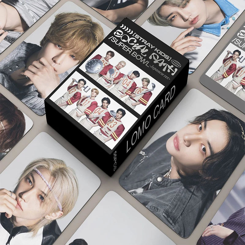 STRAY KIDS | ATE, Magic School, ROCK-STAR, 2024 Season's Greetings, ★★★★★ - 5-Star, MAXIDENT, NO EASY & ODDINARY Photo Card Sets (1 Box = 55 Cards! 🫶)