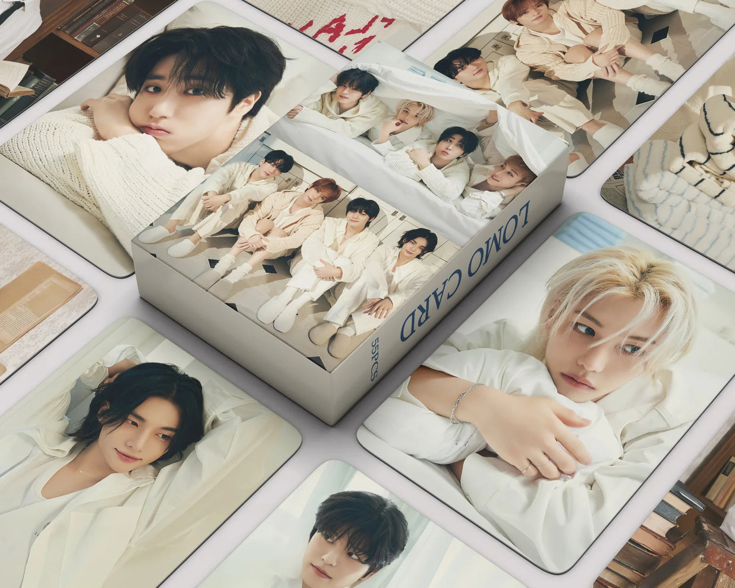 STRAY KIDS | ATE, Magic School, ROCK-STAR, 2024 Season's Greetings, ★★★★★ - 5-Star, MAXIDENT, NO EASY & ODDINARY Photo Card Sets (1 Box = 55 Cards! 🫶)