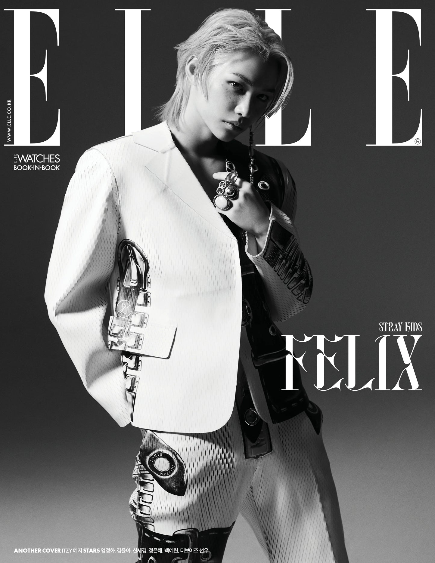 ELLE Korea May 2023 | Stray Kids FELIX & ITZY YEJI Cover