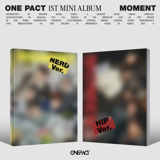 (PRE-ORDER) ONE PACT | Moment (1st Mini Album) Random ver.