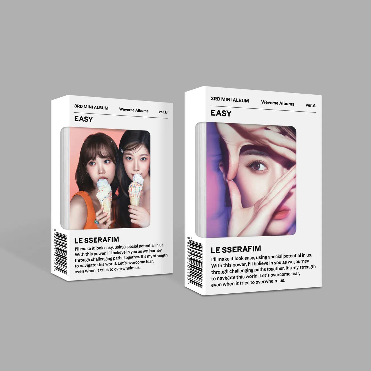 LE SSERAFIM | 3rd Mini Album EASY (Weverse Albums ver.)