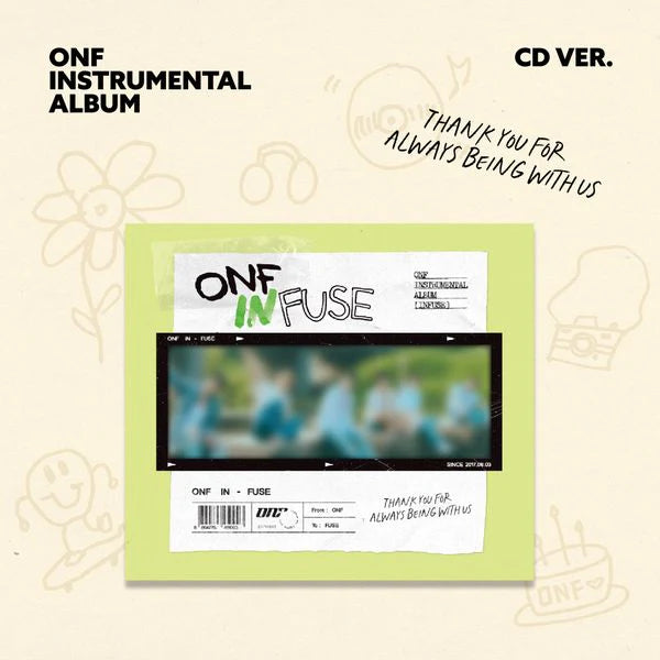 ONF | INSTRUMENTAL ALBUM INFUSE (CD ver.)