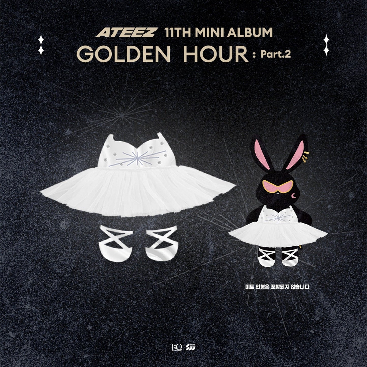 (PRE-ORDER) ATEEZ GOLDEN HOUR : Part.2 POP-UP OFFICIAL MD (Mito BALLET SET)