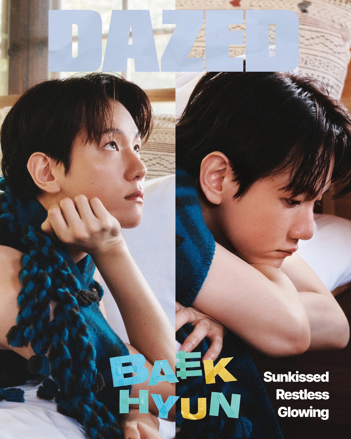 Dazed & Confused Korea July 2024 | BAEKHYUN / BIBI Cover