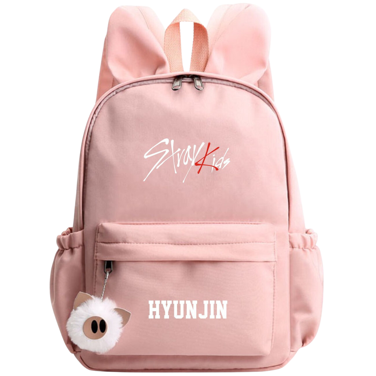 STRAY KIDS | Bunny-Eared School Bag for Loyal STAYs - Boost Your School Vibes with Cute Rabbit Ears: Choose Your Bias & Hop Happily to Class!