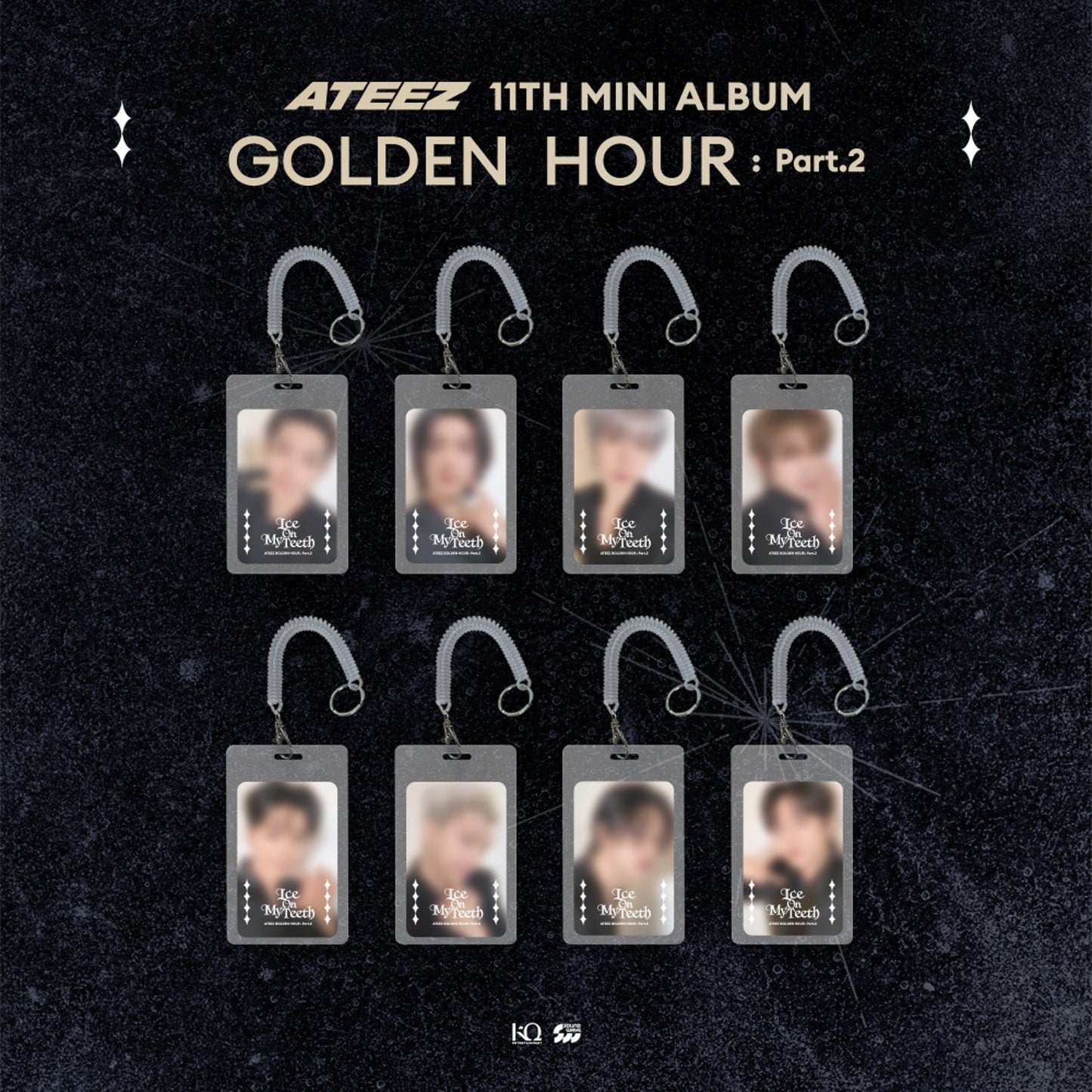 (PRE-ORDER) ATEEZ GOLDEN HOUR : Part.2 POP-UP OFFICIAL MD (PHOTO CARD HOLDER SET)