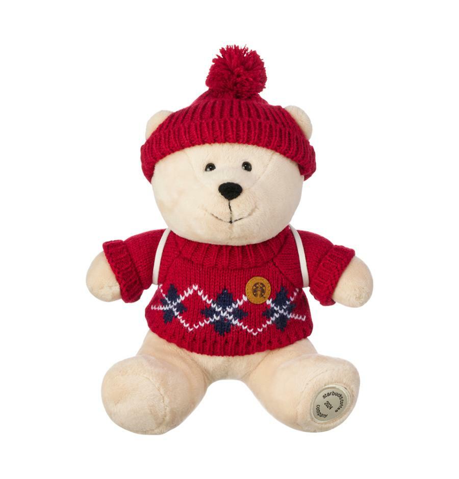 Starbucks Korea HolidayFriends Bearista Plush Doll