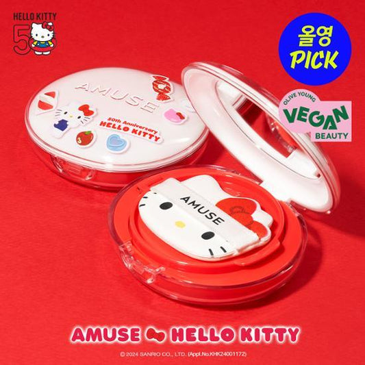 AMUSE x HELLO KITTY Ceramic Cushion (+Refil & Sticker)