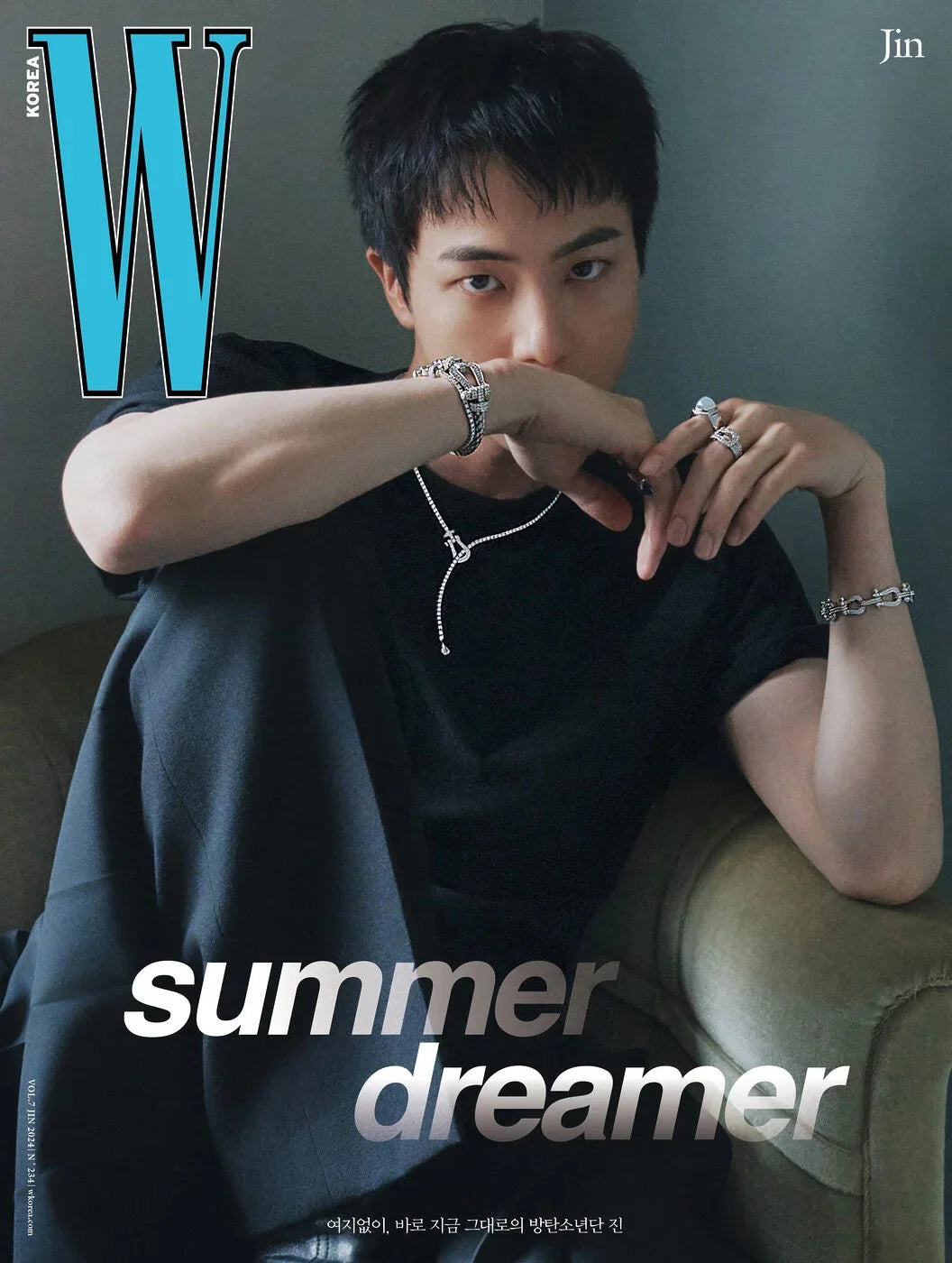 W Korea July 2024 | BTS JIN Cover