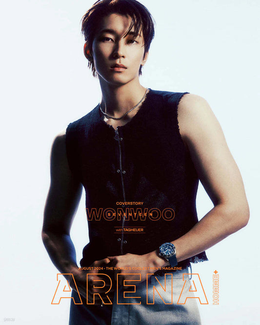 ARENA HOMME+ August 2024 | SEVENTEEN WONWOO Cover