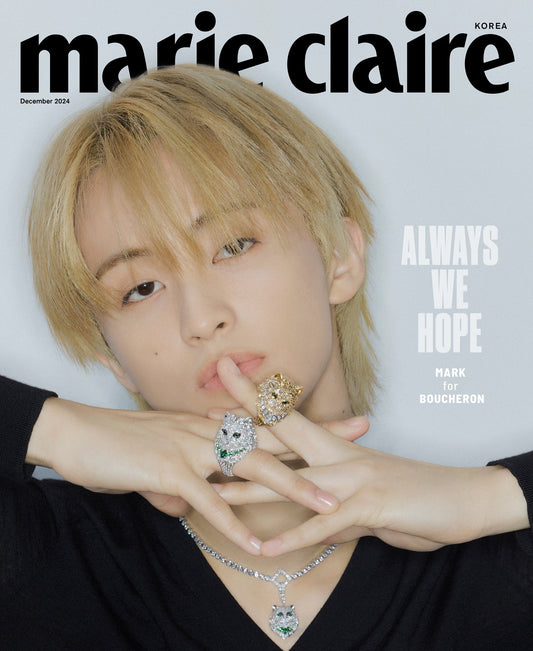 marie claire Korea December 2024 | NCT MARK Cover