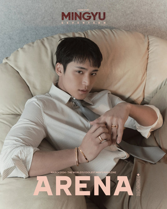 Arena Homme+ March 2024 | SEVENTEEN Mingyu Cover