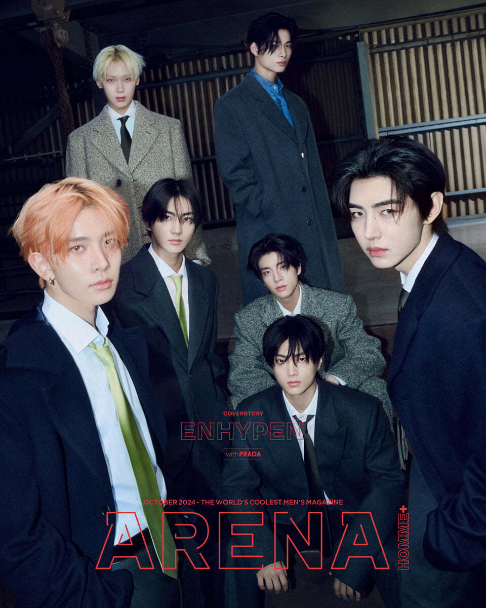 ARENA HOMME+ October 2024 | ENHYPEN Cover