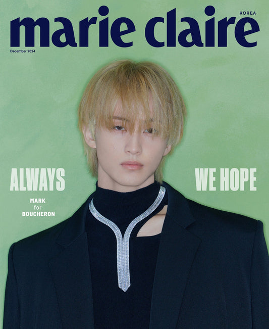 marie claire Korea December 2024 | NCT MARK Cover