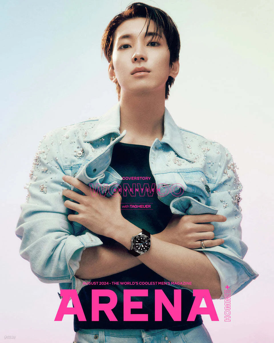 ARENA HOMME+ August 2024 | SEVENTEEN WONWOO Cover